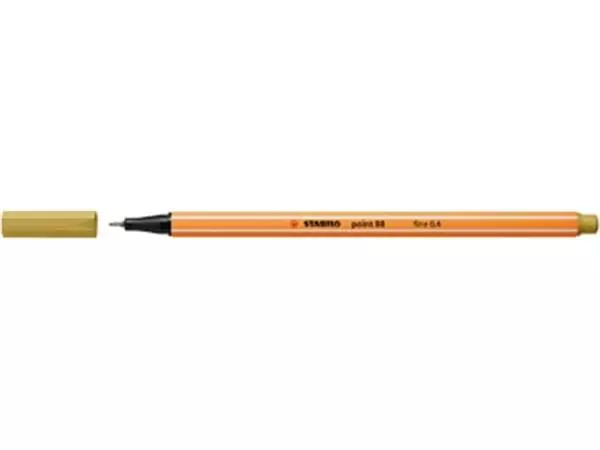 Een STABILO point 88 fineliner, kakigroen koop je bij ShopXPress