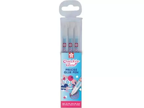 Een Sakura Quickie Glue lijmpen, etui met 3 stuks koop je bij ShopXPress