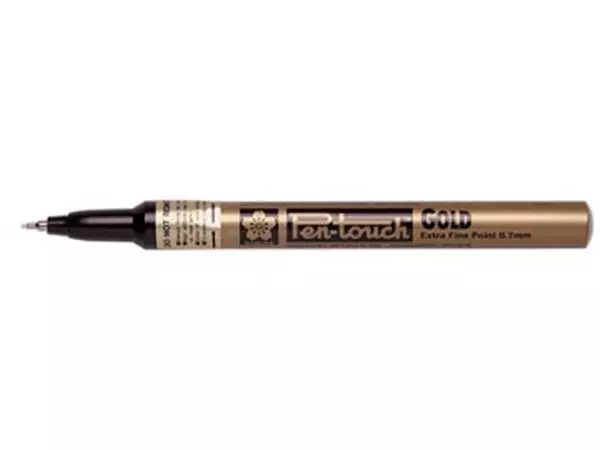 Een Sakura paint Marker Pen-Touch punt van 0,7 mm, goud koop je bij ShopXPress