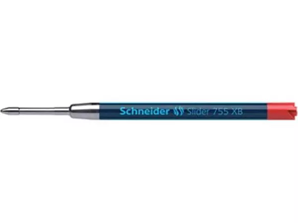 Een Schneider Vulling Slider 755 XB rood koop je bij ShopXPress