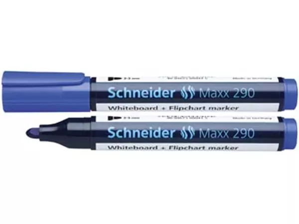 Een Schneider Whiteboardmarker 290 blauw koop je bij ShopXPress