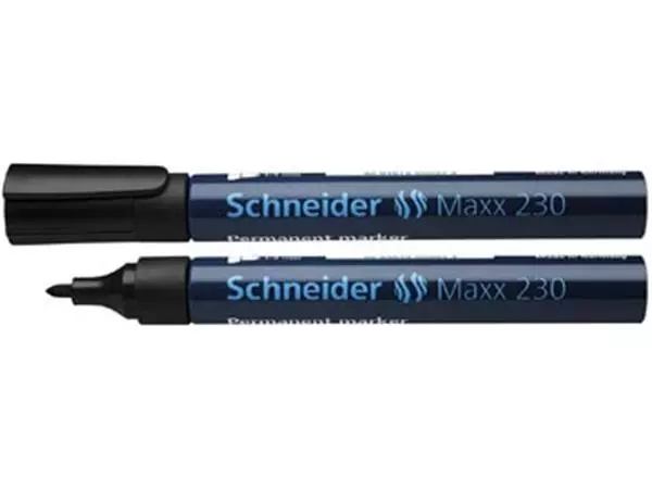 Een Schneider permanent marker Maxx 230 zwart koop je bij ShopXPress