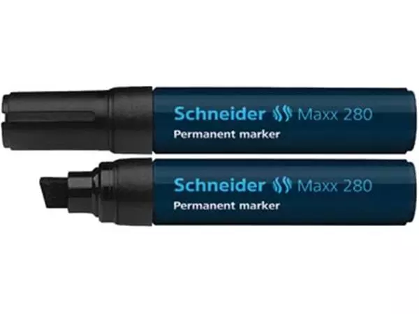 Een Schneider permanent marker Maxx 280 zwart koop je bij ShopXPress