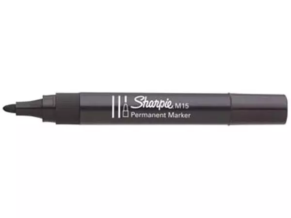 Een Sharpie permanent marker M15 zwart koop je bij ShopXPress