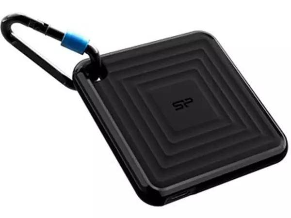 Een Silicon Power draagbare SSD harde schijf, USB-C, 1 TB, zwart koop je bij ShopXPress