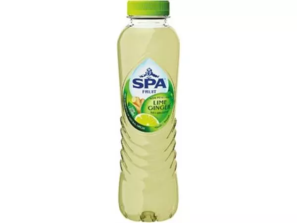 Een Spa Fruit Still lime-ginger, fles van 40 cl, pak van 24 stuks koop je bij ShopXPress