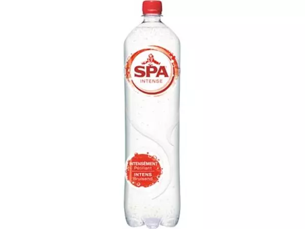 Een Spa Intense water, fles van 1,5 l, pak van 6 stuks koop je bij ShopXPress