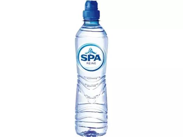 Een Spa Reine water, met sportdop, fles van 50 cl, pak van 24 stuks koop je bij ShopXPress