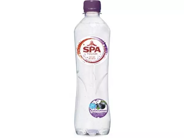 Een Spa Touch Sparkling Blackcurrant, fles van 50 cl, pak van 6 stuks koop je bij ShopXPress