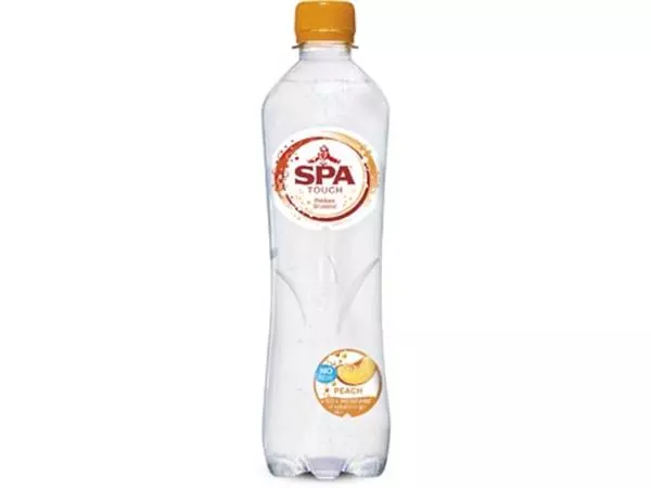 Een Spa Touch Sparkling Peach, fles van 50 cl, pak van 6 stuks koop je bij ShopXPress