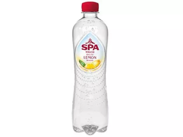 Een Spa Touch of lemon water, fles van 50 cl, pak van 24 stuks koop je bij ShopXPress