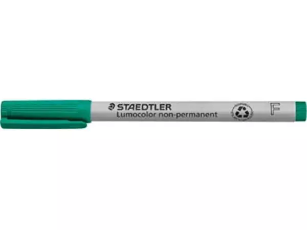 Een Staedtler Lumocolor 316, OHP-marker, non permanent, 0,6 mm, groen koop je bij ShopXPress