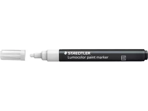 Een Staedtler Lumocolor paintmarker, wit koop je bij ShopXPress