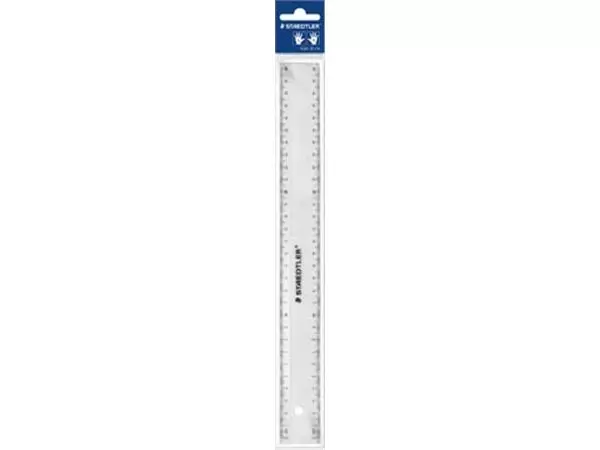 Een Staedtler meetlat transparant 30 cm koop je bij ShopXPress