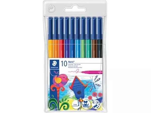 Een Staedtler viltstift Noris 10 stiften koop je bij ShopXPress