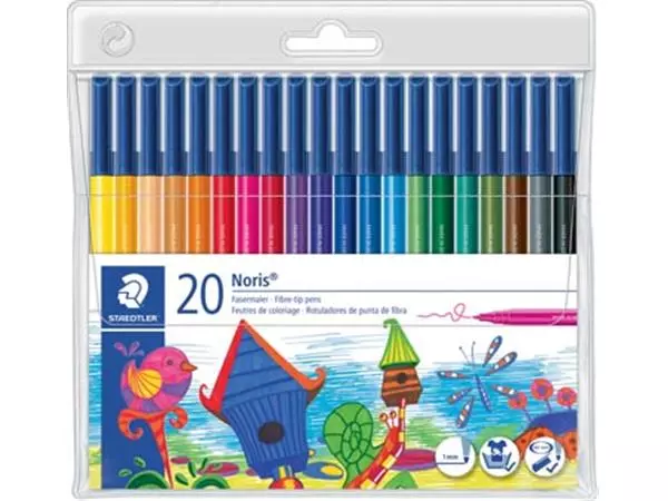 Een Staedtler viltstift Noris Club 20 stiften koop je bij ShopXPress