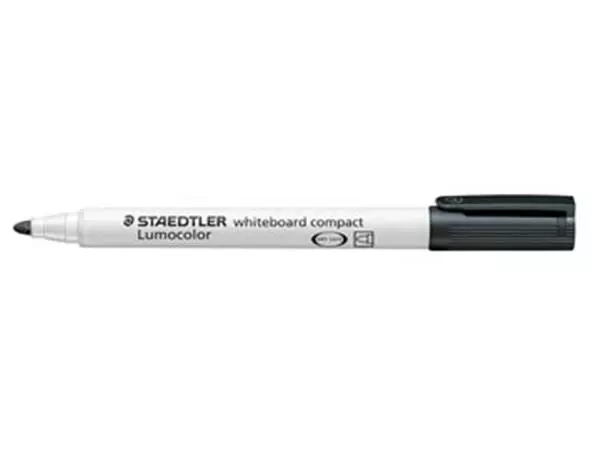 Een Staedtler whiteboardmarker Lumocolor Compact zwart koop je bij ShopXPress