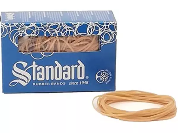 Een Standard elastieken 1,5 x 100 mm, doos van 100 g koop je bij ShopXPress