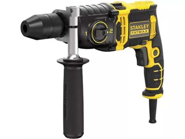 Een Stanley FatMax klopboormachine in koffer, 2 snelheden, 850 W koop je bij ShopXPress