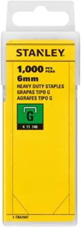 Een Stanley nietjes type G, 6 mm, doos van 1.000 nietjes koop je bij ShopXPress