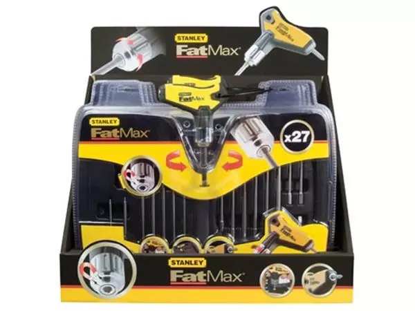 Een Stanley stiftsleutelset FatMax, set van 27 stuks koop je bij ShopXPress