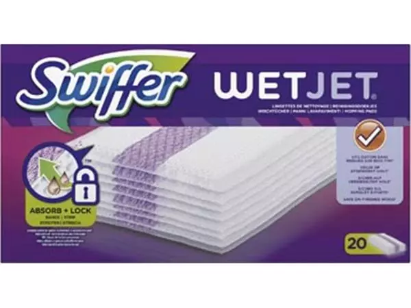 Een Swiffer Wetjet navulling, pak van 20 stuks koop je bij ShopXPress