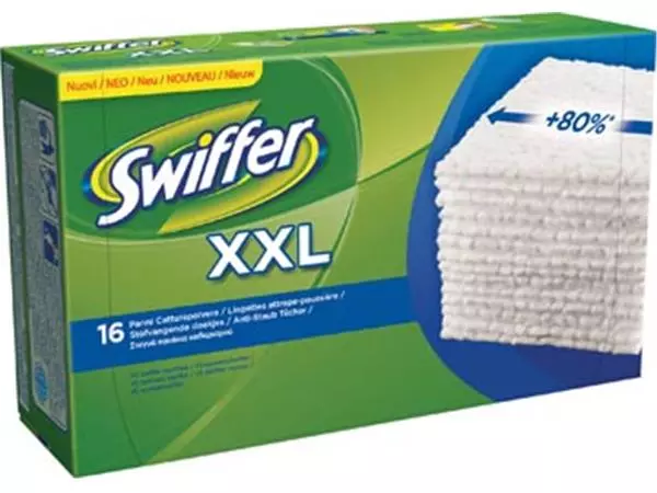 Een Swiffer navulling voor XXL Kit, pak van 16 stuks koop je bij ShopXPress