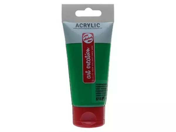 Een Talens Art Creation acrylverf tube van 75 ml, licht permanentgroen koop je bij ShopXPress