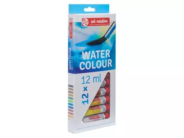 Een Talens Art Creation aquarelverf tube van 12 ml, set van 12 tubes in geassorteerde kleuren koop je bij ShopXPress