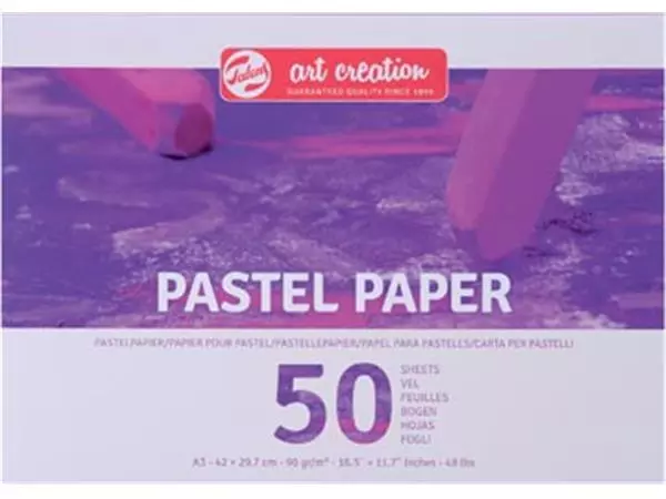 Een Talens Art Creation pastelpapier, 90 g/m², ft A3, blok met 50 vellen koop je bij ShopXPress