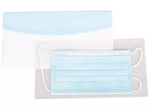 Een Tarifold set met antimicrobiële hoes + Color Dream Chequebook enveloptas voor mondmaskers, pak van 6 sets koop je bij ShopXPress