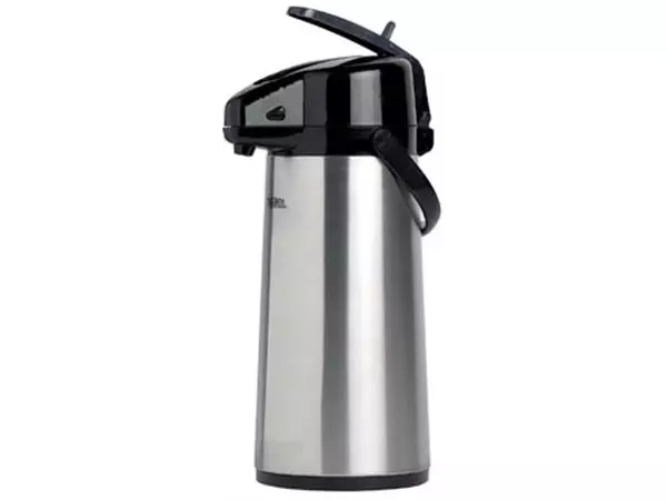 Een Thermos isoleerkan met pomp, inox koop je bij Supplierz BV