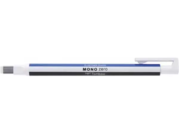 Een Tombow gumstift MONO zero met rechthoekige punt, navulbaar koop je bij ShopXPress