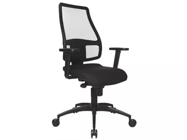 Een Topstar bureaustoel Synchro Net, zwart koop je bij ShopXPress