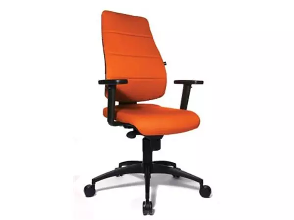 Een Topstar bureaustoel Syncro Soft, oranje koop je bij ShopXPress