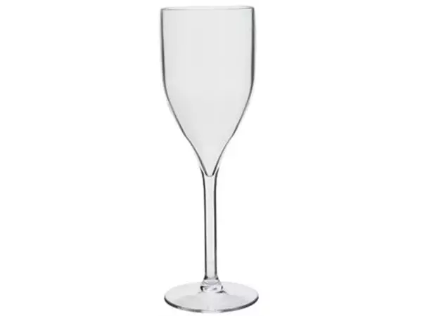 Een Tritan champagneglas Venus, uit kunststof, set van 6 stuks koop je bij ShopXPress