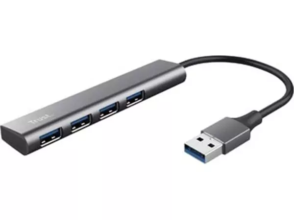 Een Trust Halyx USB 3.2 Hub 4-poorten koop je bij ShopXPress
