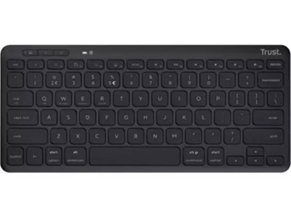 Een Trust Lyra Eco draadloos toetsenbord, qwerty koop je bij ShopXPress