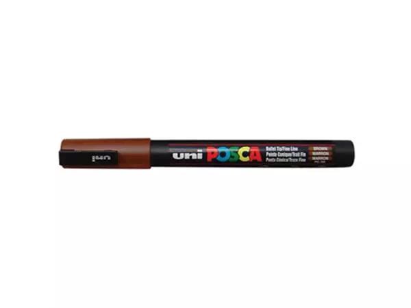 Een Uni POSCA paintmarker PC-1MC, 0,7 mm, bruin koop je bij ShopXPress