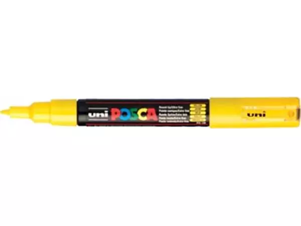 Een Uni POSCA paintmarker PC-1MC, 0,7 mm, geel koop je bij ShopXPress