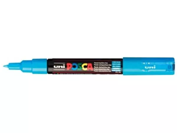 Een Uni POSCA paintmarker PC-1MC, 0,7 mm, lichtblauw koop je bij ShopXPress