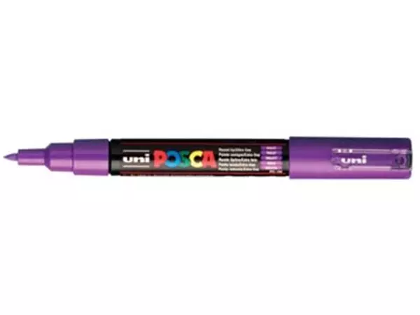 Een Uni POSCA paintmarker PC-1MC, 0,7 mm, paars koop je bij ShopXPress