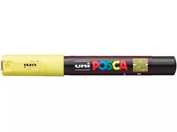 Een Uni POSCA paintmarker PC-1MC, 0,7 mm, zonnegeel koop je bij ShopXPress