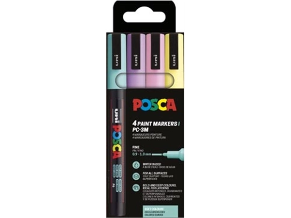 Paintmarker Posca 1,5 Mm Bruin – Watervaste Permanente Stift Voor Kunst, Graffity En Hobby – Niet Giftig