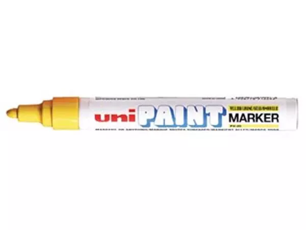 Een Uni Paint Marker PX-20 geel koop je bij ShopXPress