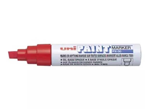 Een Uni Paint Marker PX-30 rood koop je bij ShopXPress