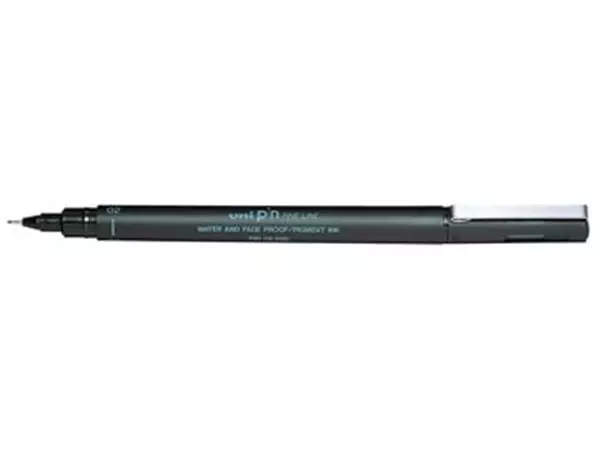 Een Uni Pin fineliner, ronde punt, 0,2 mm, zwart koop je bij ShopXPress