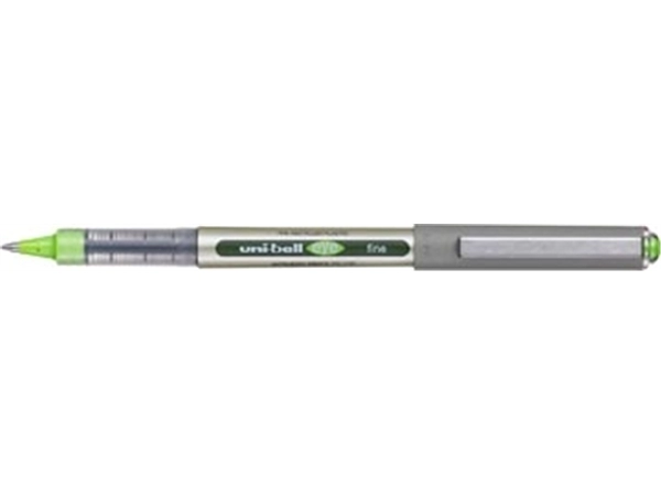 Een Uni-ball Eye Fine roller Eco, schrijfbreedte 0,5 mm, lichtgroen koop je bij Supplierz BV