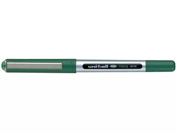 Een Uni-ball Eye Micro roller, schrijfbreedte 0,2 mm, groen koop je bij ShopXPress