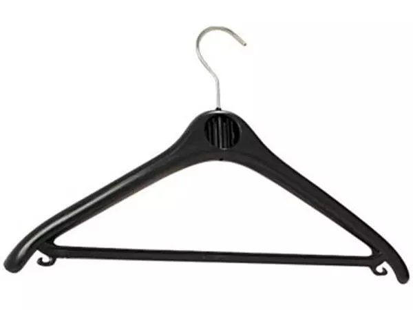 Een Unilux kledinghanger, uit plastic, pak van 20 stuks koop je bij ShopXPress